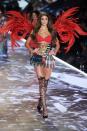 Find out what Adriana Lima, Kendall Jenner, Bella Hadid, Gigi Hadid, and Elsa Hosk wore at this year’s Victoria's Secret Fashion Show in New York.