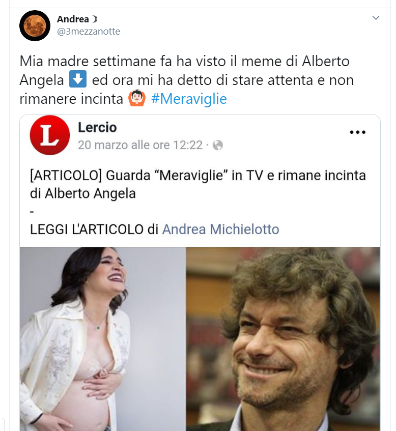 Dalla frase "divulgo forte", alla coperta con la sua faccia che qualunque donna vorrebbe avere, fino alla bellezza che dura nel tempo a differenza di quella di Diletta Leotta... ecco i meme più belli dedicati al forbito e sensuale (sempre con ironia) Alberto Angela