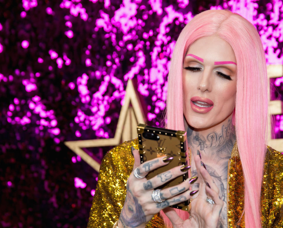 LOS ANGELES, CA - APRIL 29:  Jeffree Star attends the 3rd Annual RuPaul's DragCon at Los Angeles Convention Center on April 29, 2017 in Los Angeles, California.  (Photo by Tara Ziemba/Getty Images)