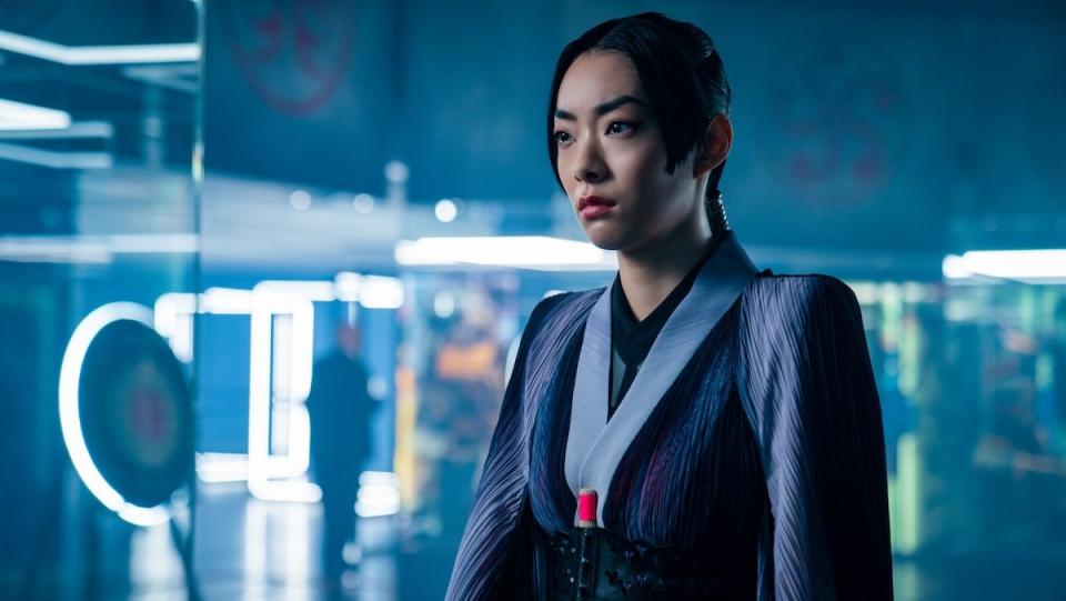 Rina Sawayama as Akira Shimazu in John Wick: Chapter 4