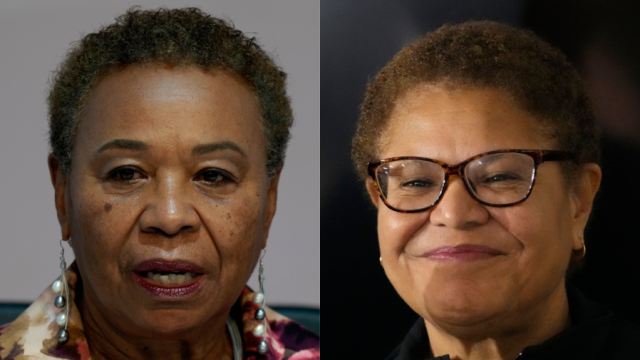 LA Mayor Karen Bass endorses Barbara Lee for Senate