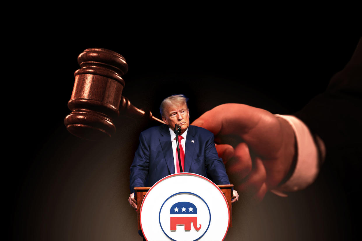 Donald Trump; Gavel Photo illustration by Salon/Getty Images