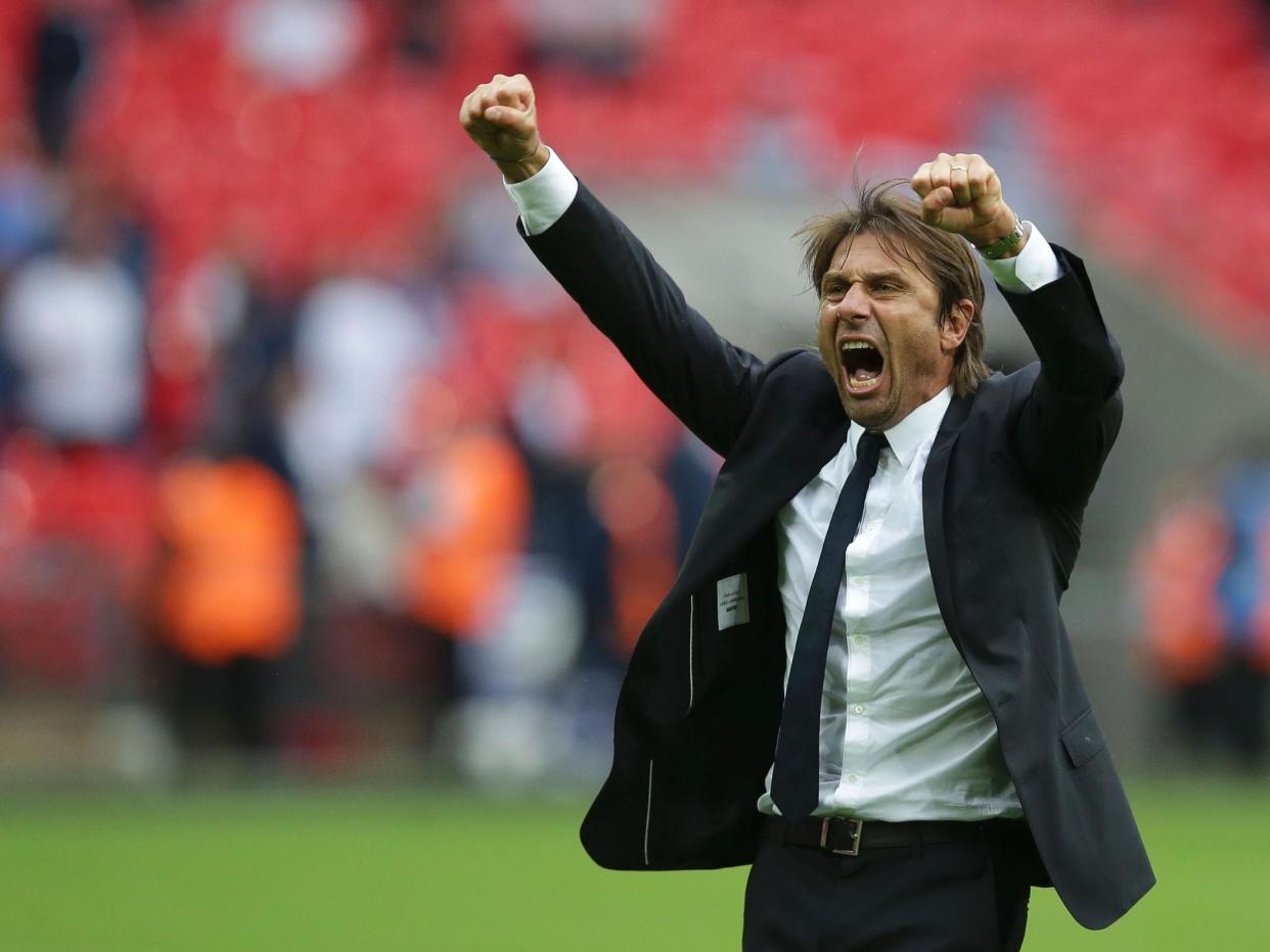 Conte is happy to not be mentioned as title favourites yet: Getty