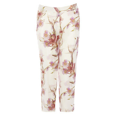 Karen Millen floral trousers | Cropped trousers | What To Wear School run | Fashion | Red Online