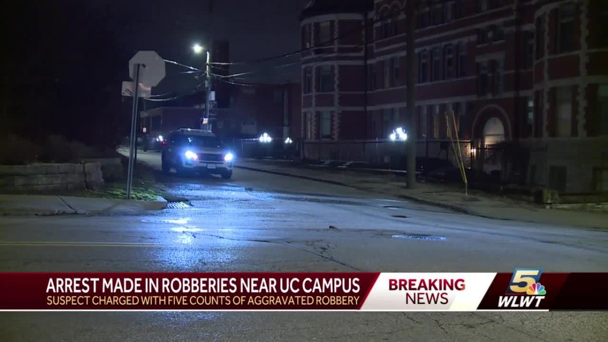 Police: Suspect arrested, charged in armed robbery near UC campus 