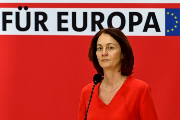 Die FDP-Forderungen nach Einschnitten im Sozialbereich stoßen bei der SPD auf massive Kritik. Die Spitzenkandidatin der Sozialdemokraten für die Europawahl, Katarina Barley, sprach am Montag in Berlin von einem "Anti-Sozial-Papier". (JOHN MACDOUGALL)
