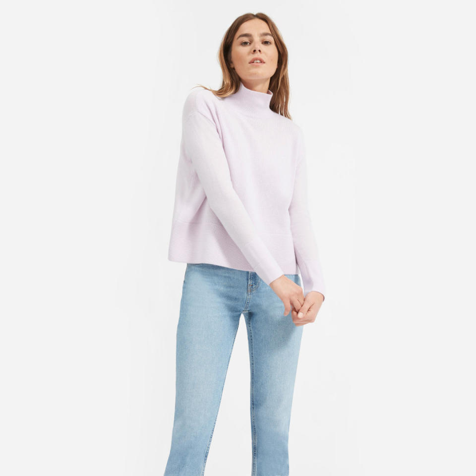 The Cashmere Square Turtleneck 