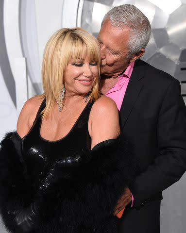 <p>Jim Smeal/Shutterstock</p> Suzanne Somers and Alan Hamel in 2016