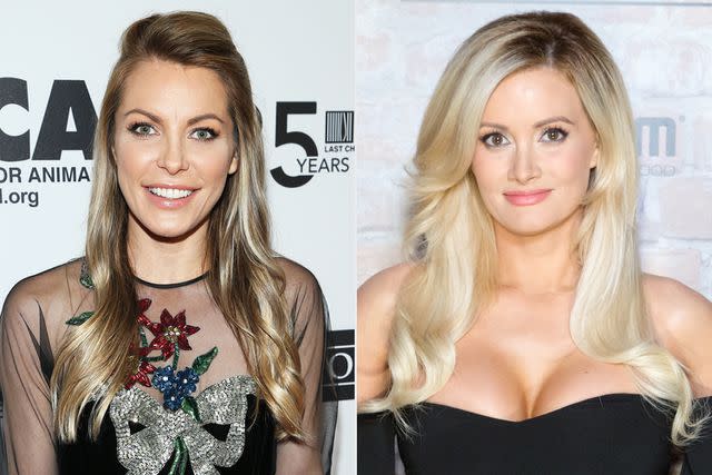 Phillip Faraone/WireImage; Greg Doherty/Getty Crystal Hefner (left) had never met Holly Madison when they first started filming.