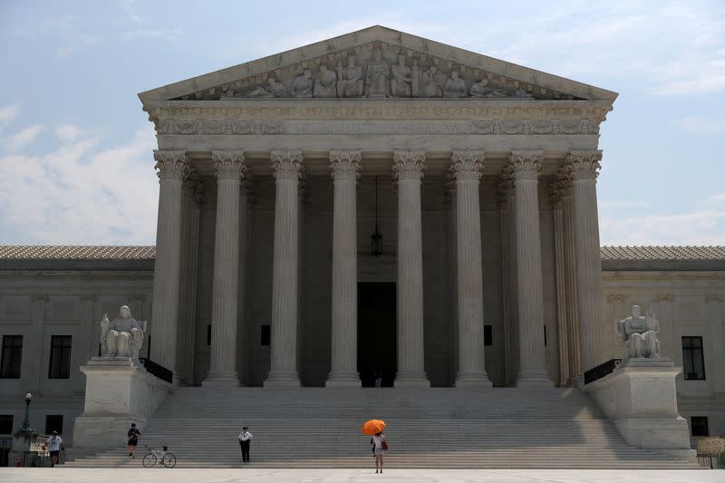 United States Supreme Court issues rulings on Capitol Hill in Washington