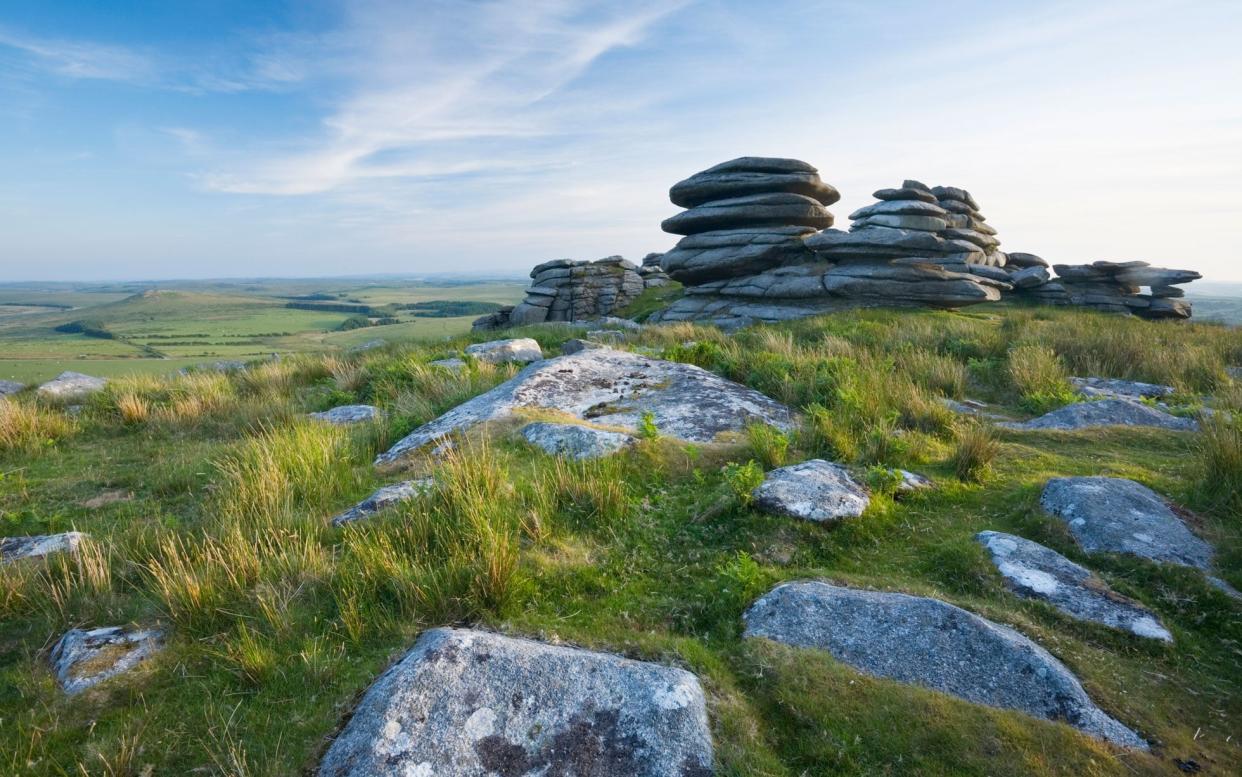 Rough Tor, Bodmin Moor, Tamar Valley - getty