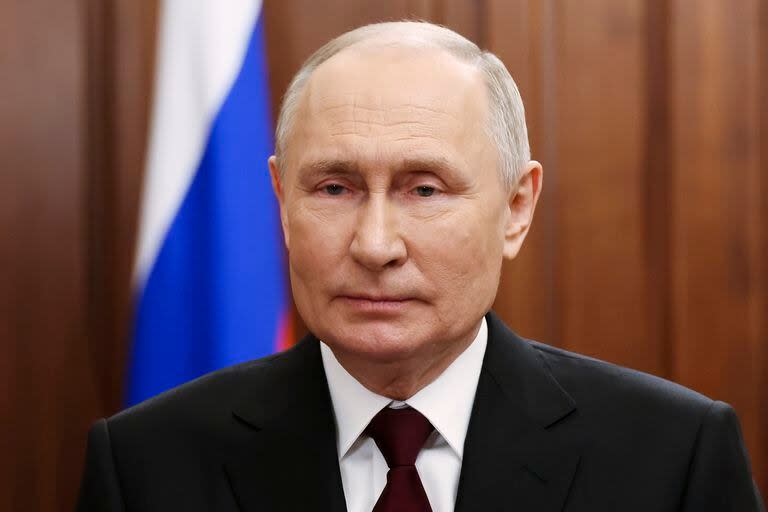 El presidente ruso Vladimir Putin en Moscú 