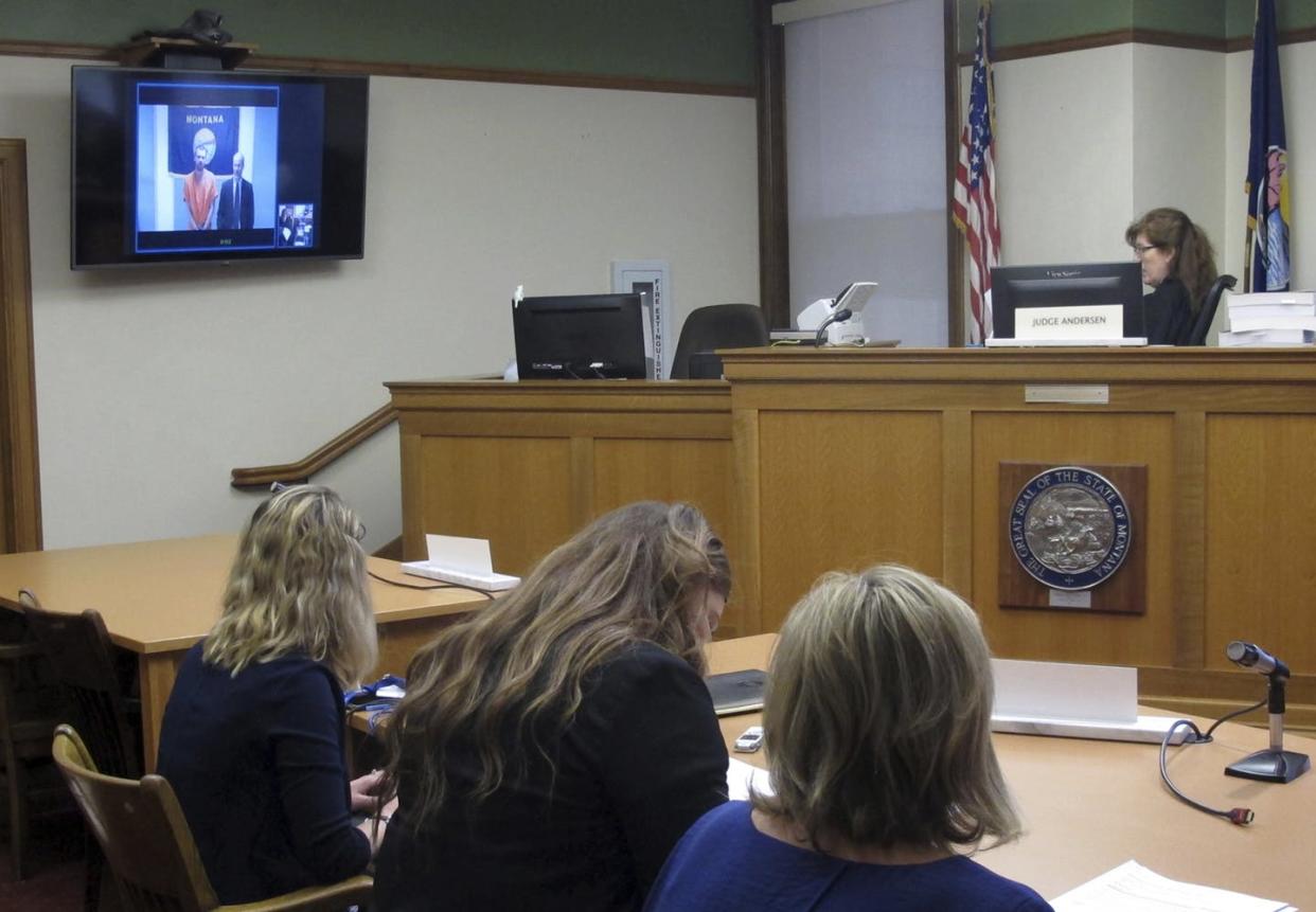 <span class="caption">U.S. courts use videoconferencing, but relatively rarely.</span> <span class="attribution"><a class="link " href="http://www.apimages.com/metadata/Index/Baby-in-Woods/e874b86c04384d829250392f754e21a7/3/0" rel="nofollow noopener" target="_blank" data-ylk="slk:AP Photo/Matt Volz;elm:context_link;itc:0;sec:content-canvas">AP Photo/Matt Volz</a></span>