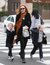 <div class="caption-credit"> Photo by: PacificCoastNews.com</div><div class="caption-title">Marcia Cross</div>Marcia Cross and her husband didn't go on a honeymoon, instead she began fertility treatments. She once said in an interview, It's very, very difficult to get pregnant in your 40s. I don't like the average woman being misled into thinking that fertility is something that goes on forever."