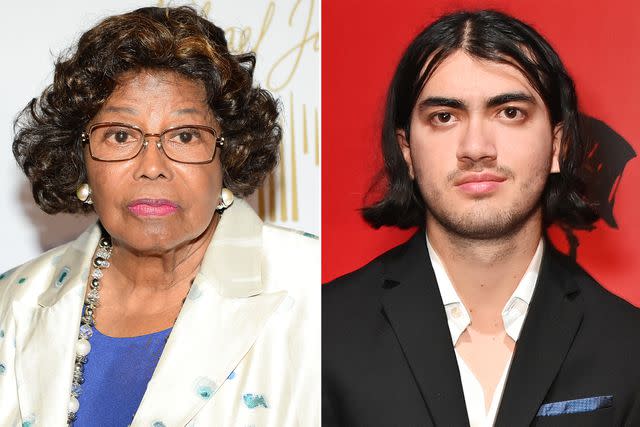 <p>Ethan Miller/Getty ; Dave Benett/Getty</p> Katherine Jackson arrives at the world premiere of "Michael Jackson ONE by Cirque du Soleil" on June 29, 2013 in Las Vegas, Nevada. ; Bigi Jackson attends the press night after party for "MJ: The Musical" on March 27, 2024 in London, England.