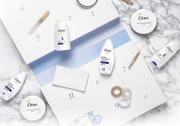 This Dove advent calendar will leave you feeling completely pampered