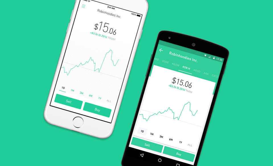 iOS and Android robinhood