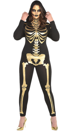24 Carat Bones Skeleton Costume