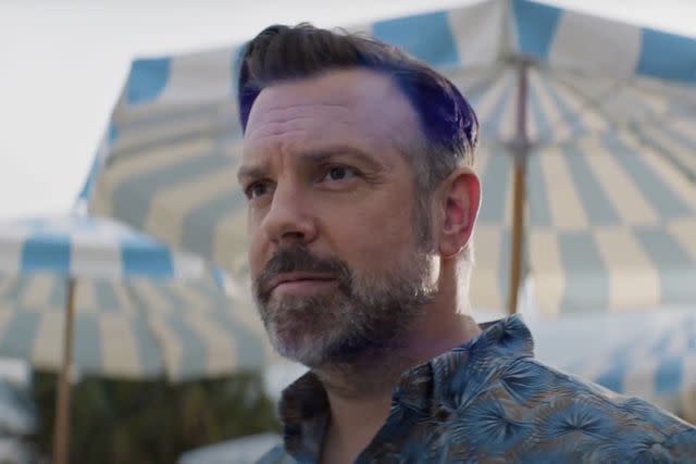 <p>Michelob ULTRA</p> Jason Sudeikis in Michelob ULTRA's Super Bowl commercial