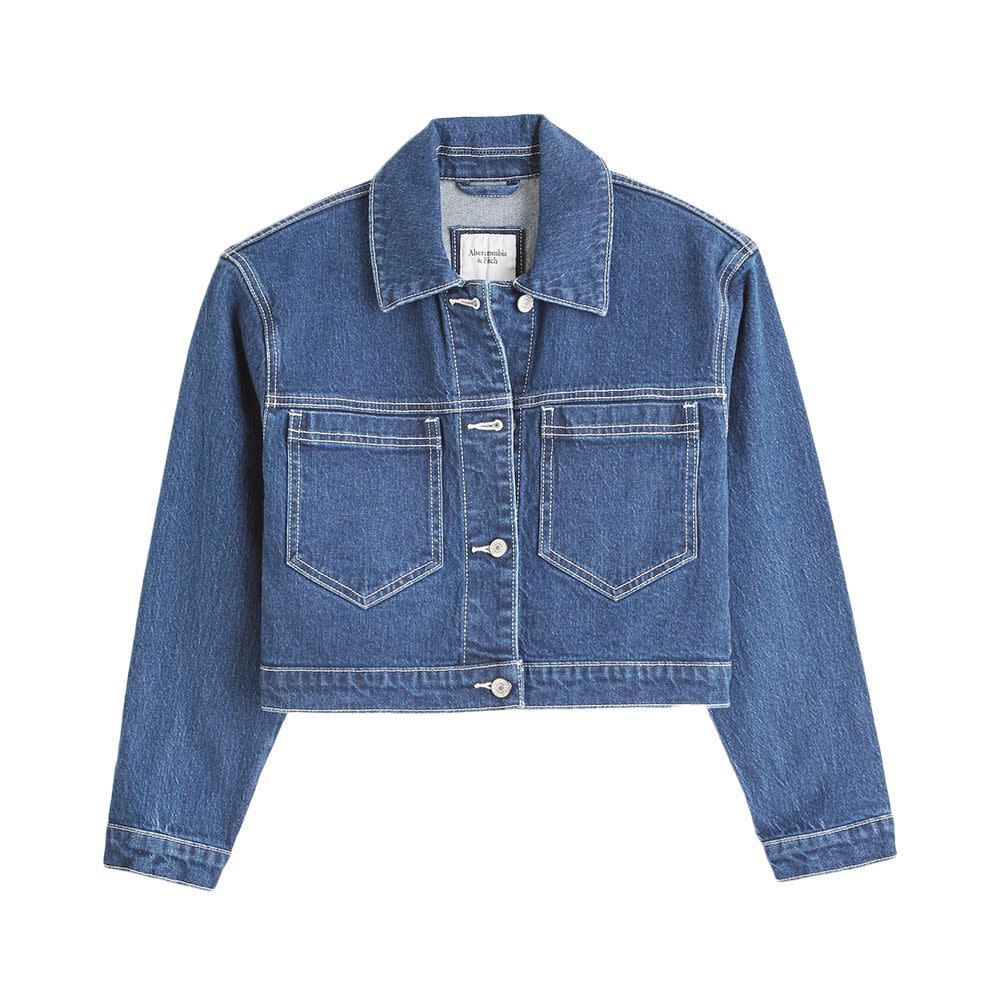 <p><a href="https://go.redirectingat.com?id=74968X1596630&url=https%3A%2F%2Fwww.abercrombie.com%2Fshop%2Fus%2Fp%2Fcropped-denim-jacket-53910458&sref=https%3A%2F%2F" rel="nofollow noopener" target="_blank" data-ylk="slk:Shop Now;elm:context_link;itc:0;sec:content-canvas" class="link rapid-noclick-resp">Shop Now</a></p><p>Cropped Denim Jacket</p><p>abercrombie.com</p><p>$100.00</p>