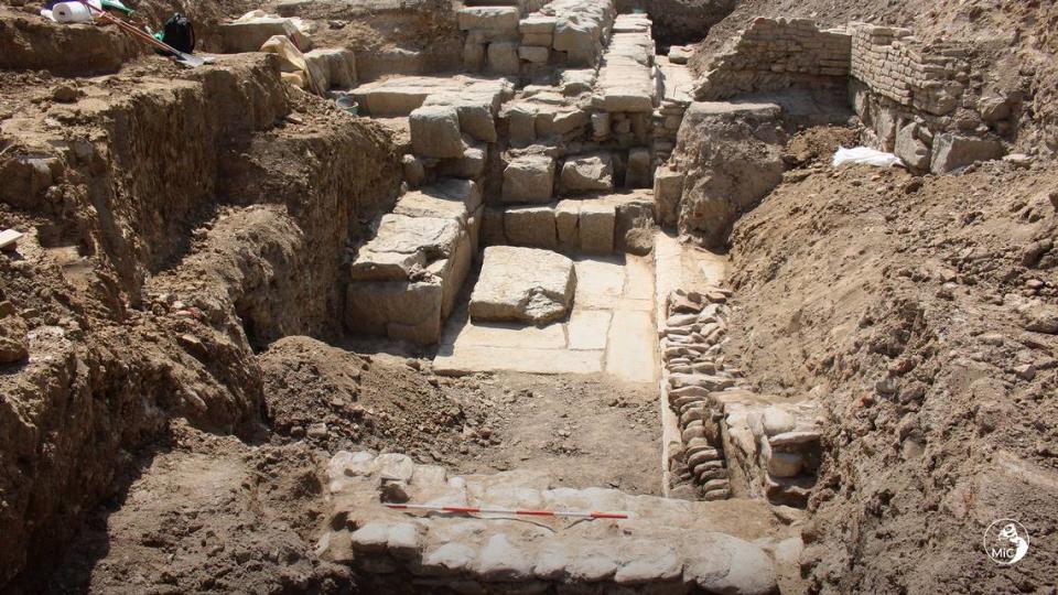 Experts said they found evidence that the site was previously used by another settlement as early as the fourth century B.C.