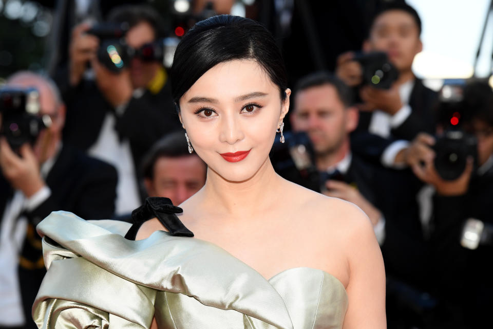 attends the screening of “Ash Is The Purest White (Jiang Hu Er Nv)” during the 71st annual Cannes Film Festival at Palais des Festivals on May 11, 2018 in Cannes, France.