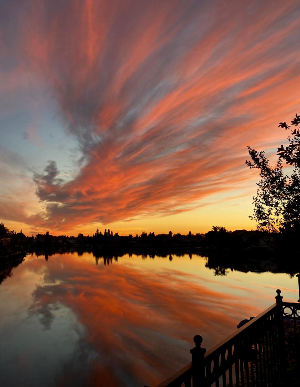 Gregory Alves of Stockton used an Apple iPhone 8 to photograph over Brookside Lake in Stockton.