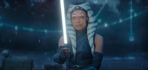 Rosario Dawson como Ahsoka Tano (Créditos: Lucasfilm)