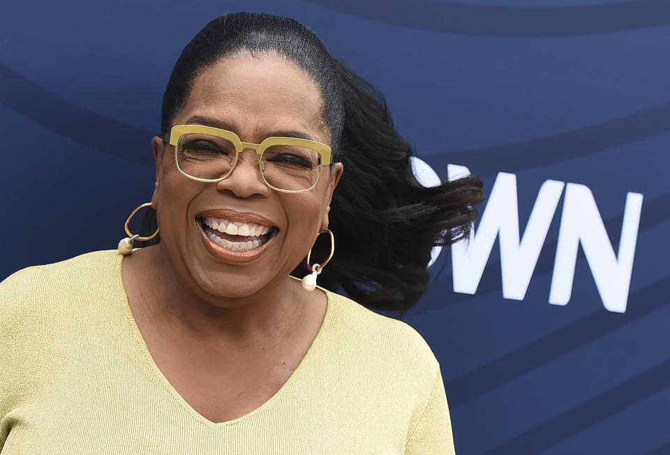 Oprah Winfrey arrives at THR’s Empowerment in Entertainment Gala at Milk Studios, Los Angeles in 2019. (Photo: Jordan Strauss/Invision/AP)