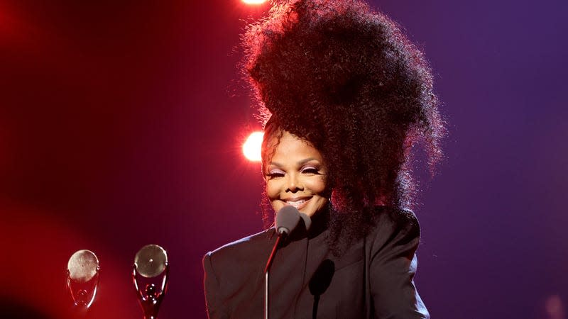 Janet Jackson during the 37th Annual Rock & Roll Hall of Fame Induction Ceremony on November 05, 2022 in Los Angeles, California.