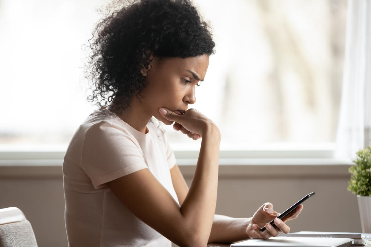 Women googling health. (Getty Images)