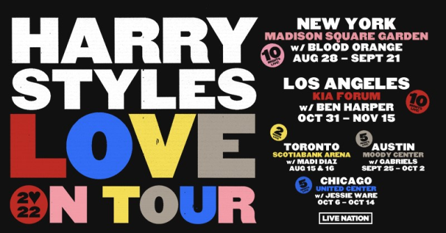 Scotiabank Arena on X: The Harry Styles Love On Tour Merch Pop-Up