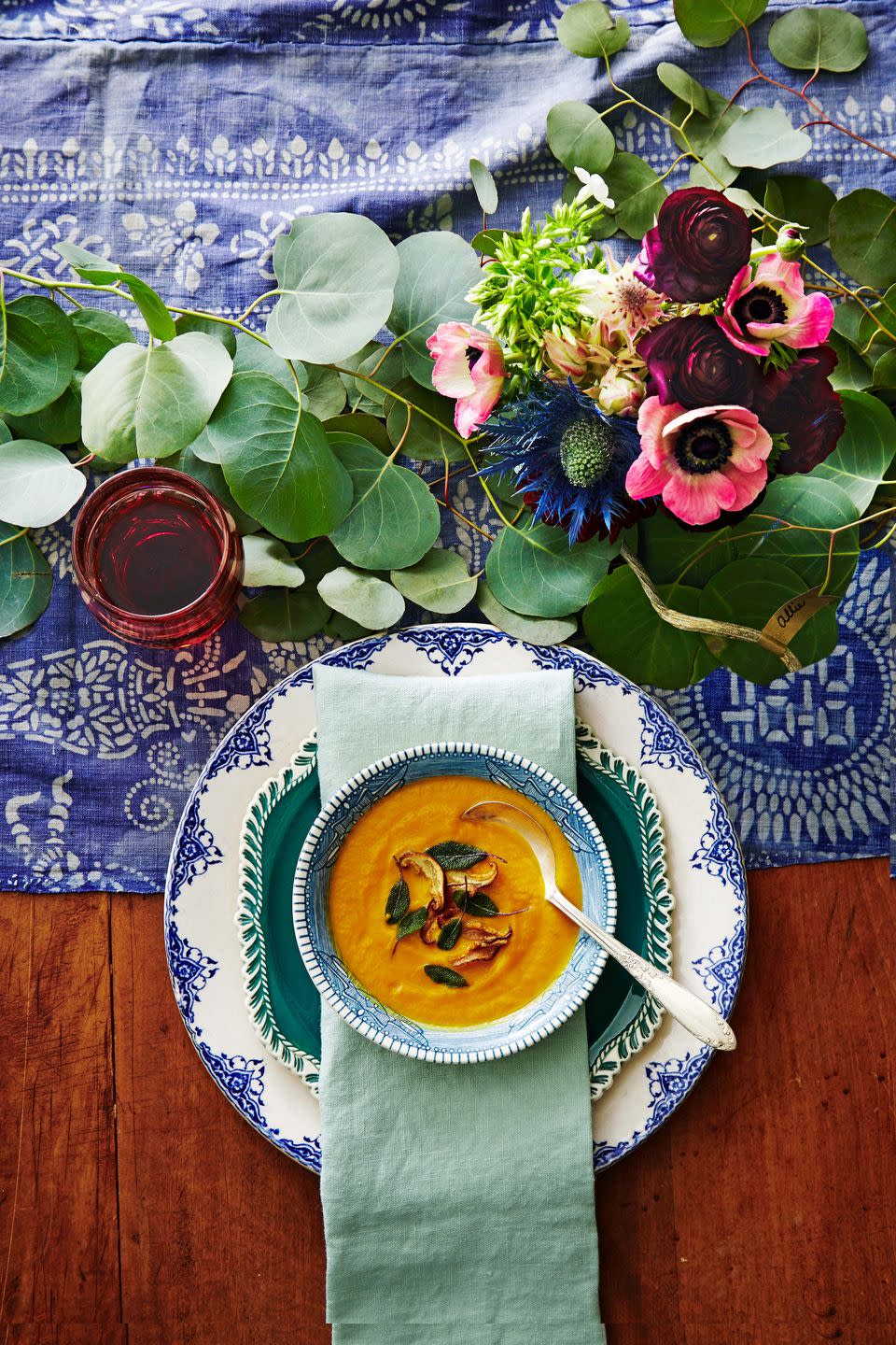 Savory Pumpkin and Sage Soup