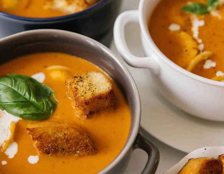 Creamy Tomato Basil Soup