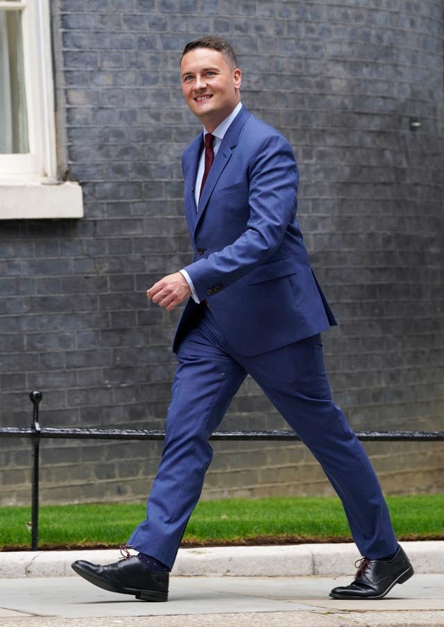Labour MP Wes Streeting arrives at 10 Downing Street, London, following the landslide General Election victory for the Labour Party