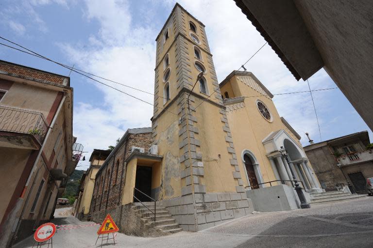 The church of Plati, near Reggio, southern Italy