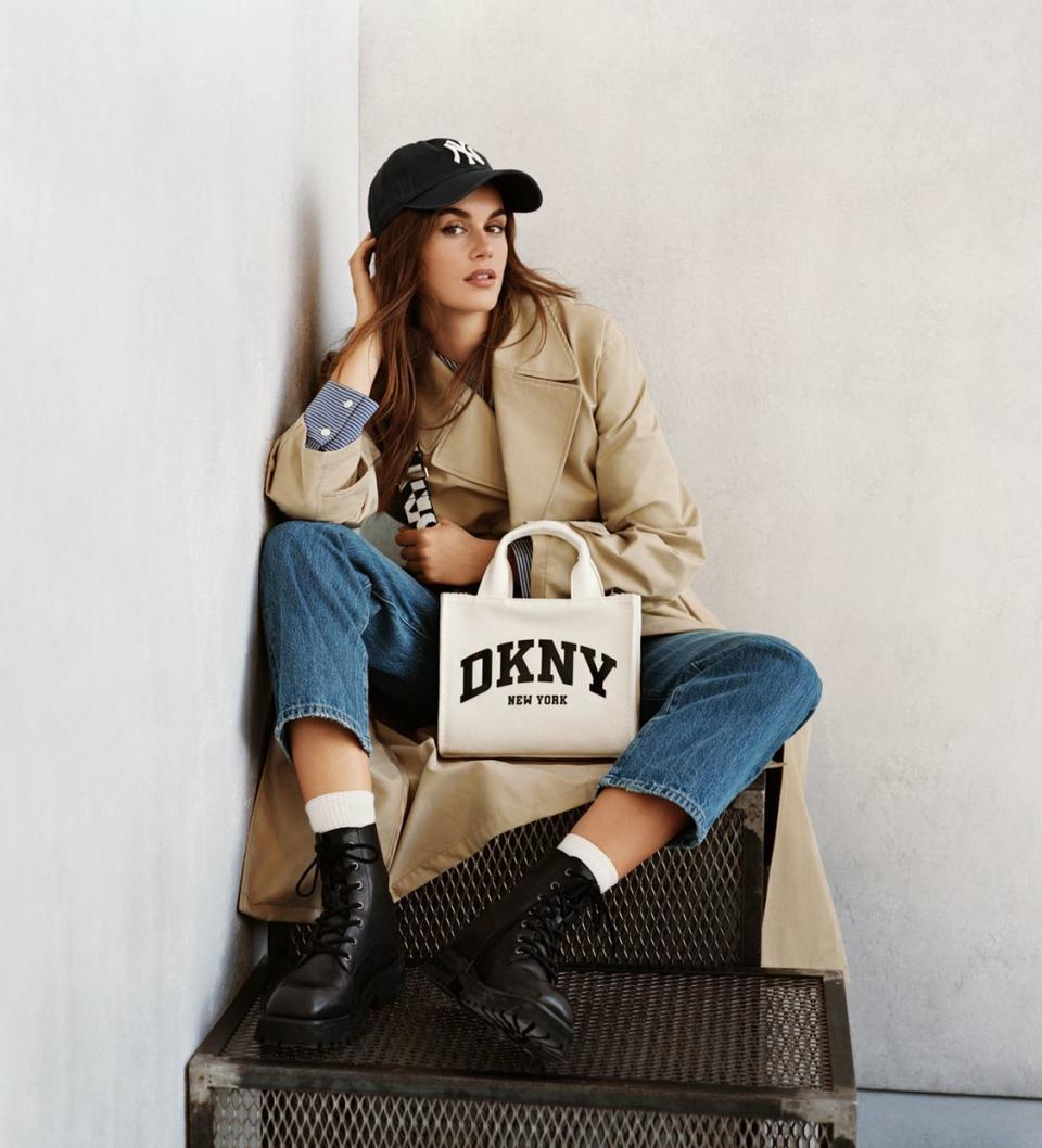 kaia gerber dkny