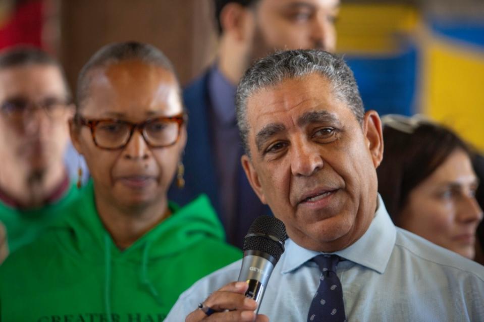 New York Rep. Adriano Espaillat (D-Bronx) said Tuesday, “Antisemitism should never be tolerated.” James Messerschmidt