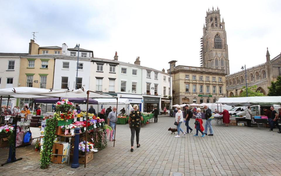 More than three quarters of residents in Boston, Lincolnshire, voted to leave the EU in 2016 - Lorne Campbell/Guzelian