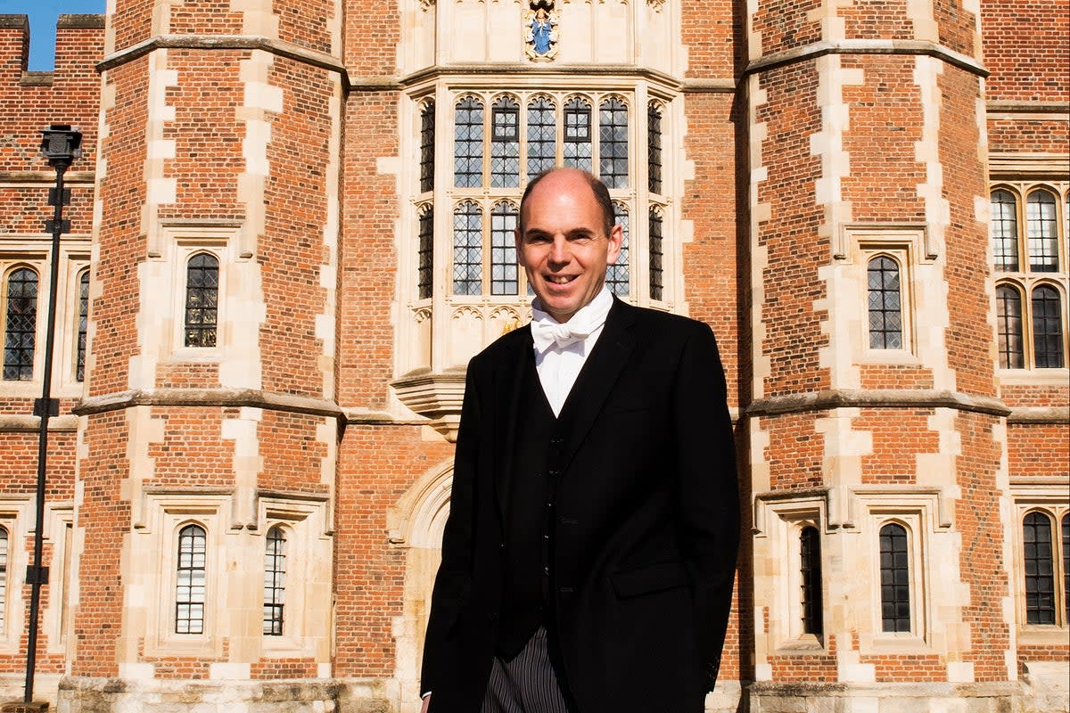 Simon Henderson, headmaster of Eton (MURRAY SANDERS)