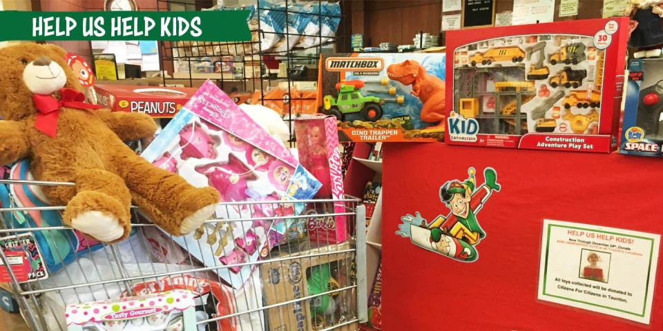 Trucchi’s is currently  holding a Toy Drive: Help us Help Kids with local drop off locations.