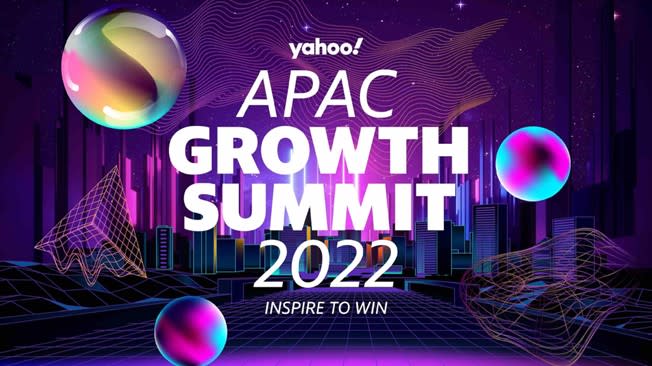 2022 Yahoo亞太致勝策略線上高峰會（第二屆 Yahoo APAC Growth Summit）將於6月15日、16日正式登場