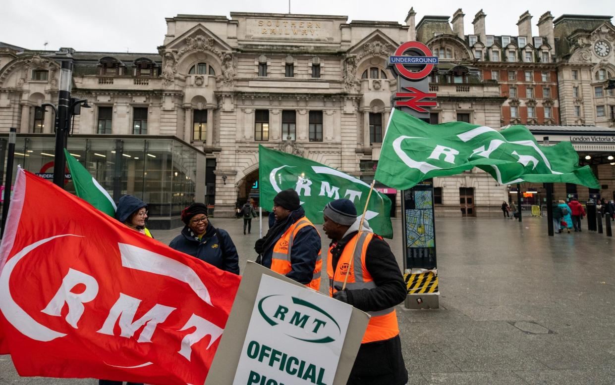 RMT members working for Network Rail have voted overwhelmingly in support of a new deal - Geoff Pugh for the Telegraph