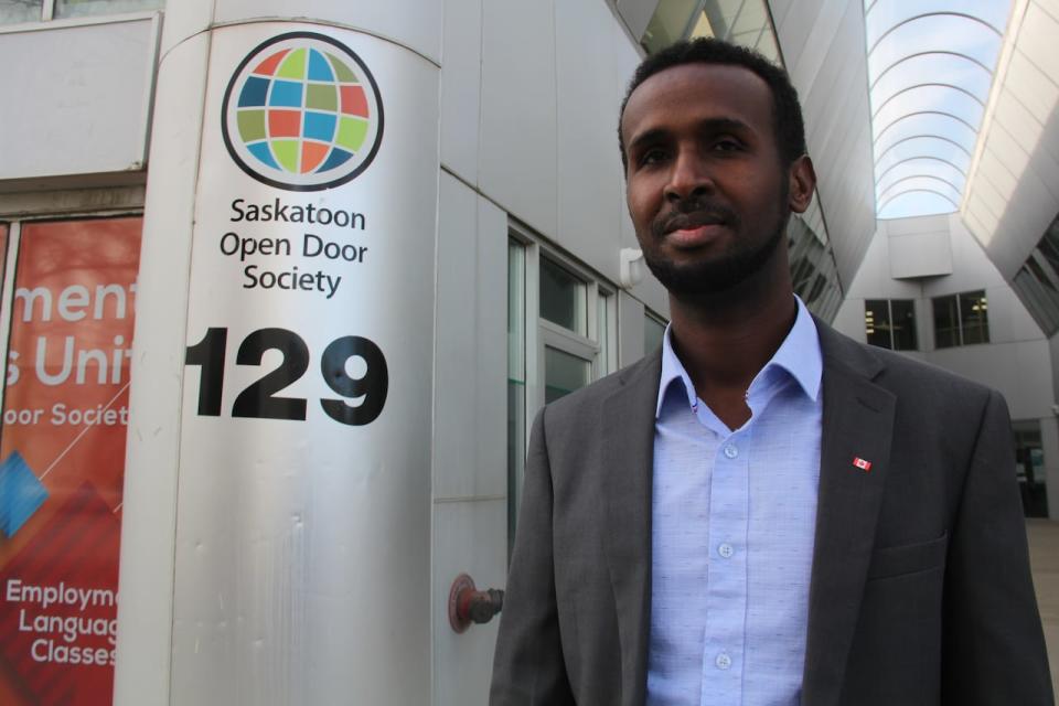 Ali Abukar, CEO of Saskatoon’s Open Door Society, said they've been advocating for a long time for newcomers to be given a chance at jobs they aren't usually considered for. 