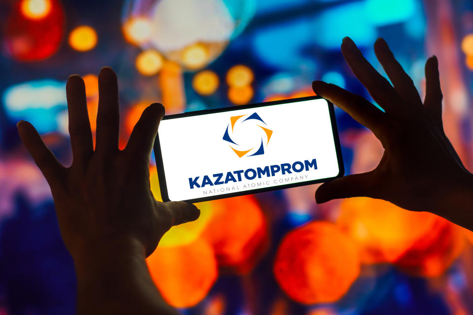 Kazatomprom’s warning comes as uranium spot prices have soared to highs not seen in decades. Industry experts predict tight supply conditions for the nuclear fuel. (Photo Illustration by Rafael Henrique/SOPA Images/LightRocket via Getty Images)