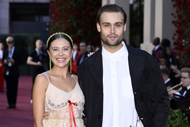 <p>Gareth Cattermole/Getty Images</p> Bel Powley and Douglas Booth