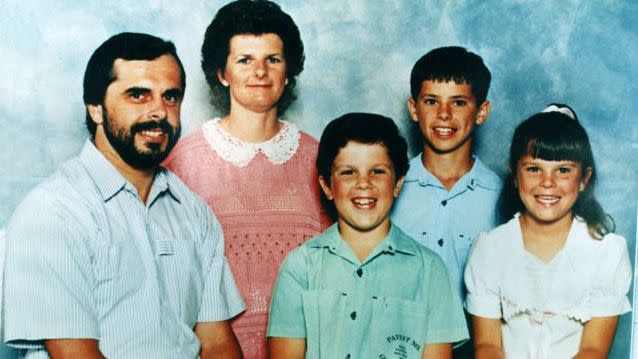 The De Gruchy family, Wayne, Jenny, Adrian, Matthew and Sarah. Source: Supplied