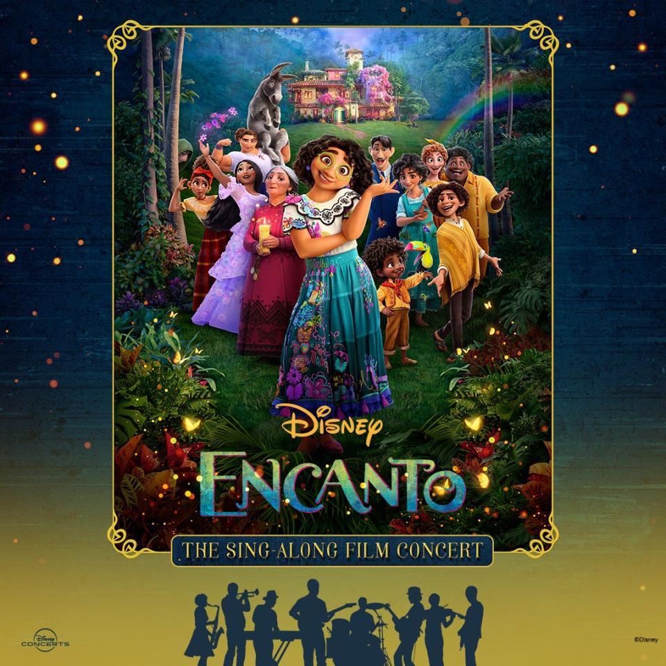 "Encanto": The Sing-Along Film Concert fits cities across the United States and Canada in Fall 2023.