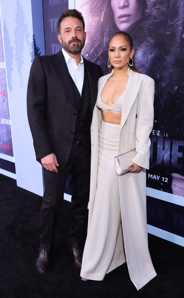 Jennifer Lopez, Ben Affleck, The Mother Premiere, Netflix