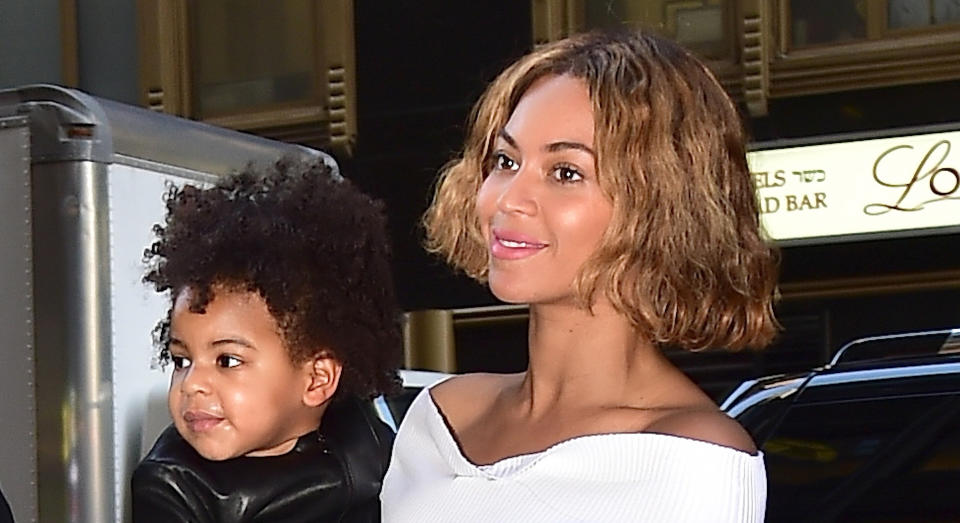 Beyonce's daughter Blue Ivy celebrated her 10th birthday this week. (Getty Images)